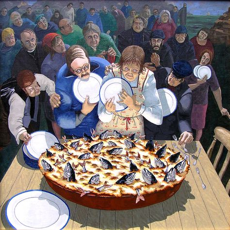 Stargazy Pie Stargazy Pie, Cat Kingdom, Amy Sol, Adrian Martinez, Andre Kohn, Bev Doolittle, Medieval Recipes, Alex Garcia, Alex Katz