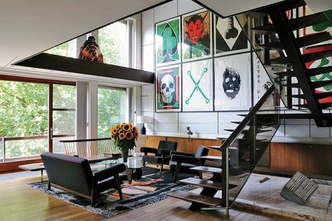 Living Room Hipster Living Rooms, Hipster Interior, Male Living Space, Hipster Room, Hipster Home, Pierre Jeanneret, Vintage Room, Raf Simons, A Living Room