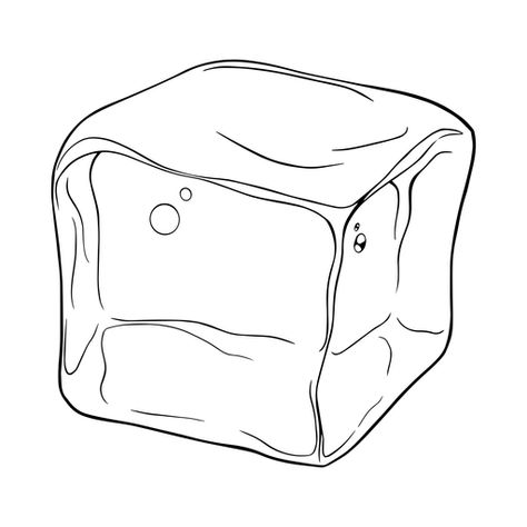 Ice cube block hand drawn ice cube #AD , #block, #cube, #drawn, #ice, #Ice Ice Cube Tattoo Design, Ice Cube Clipart, Ice Cube Cartoon, Ice Cube Drawing, Ice Cube Png, Ice Cartoon, Ice Tattoo, Ice Drawing, Inktober Ideas