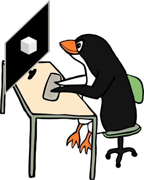 A penguin using a computer. Linux Penguin, Funny Wallpaper, My Profile, Linux, Penguins, Profile Picture, Computer, History, Quick Saves