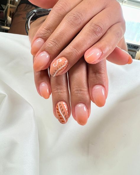 Earthy elegance with terracotta pottery-inspired nails #phoenixnailtech #phoenix #nailinspo #nailart #booknow #nailsoftheday #terracotta #nailsofinstagram #nails #manicure #newnails #nailpro #nailsnailsnails #instanails #trending Terracotta Nails Designs, Terracotta Nails, Nailinspo Nailart, Terracotta Pottery, Earthy Elegance, Inspired Nails, Nails Manicure, Nail Pro, Nails Designs