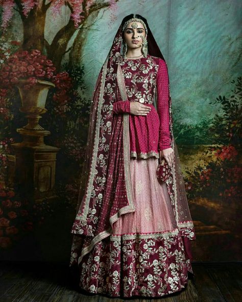 Latest Bridal Lehenga Designs, Latest Bridal Lehenga, Sabyasachi Lehenga, Designer Bridal Lehenga, Pink Lehenga, Indian Bridal Wear, Indian Bridal Outfits, Indian Wedding Outfits, Lehenga Designs