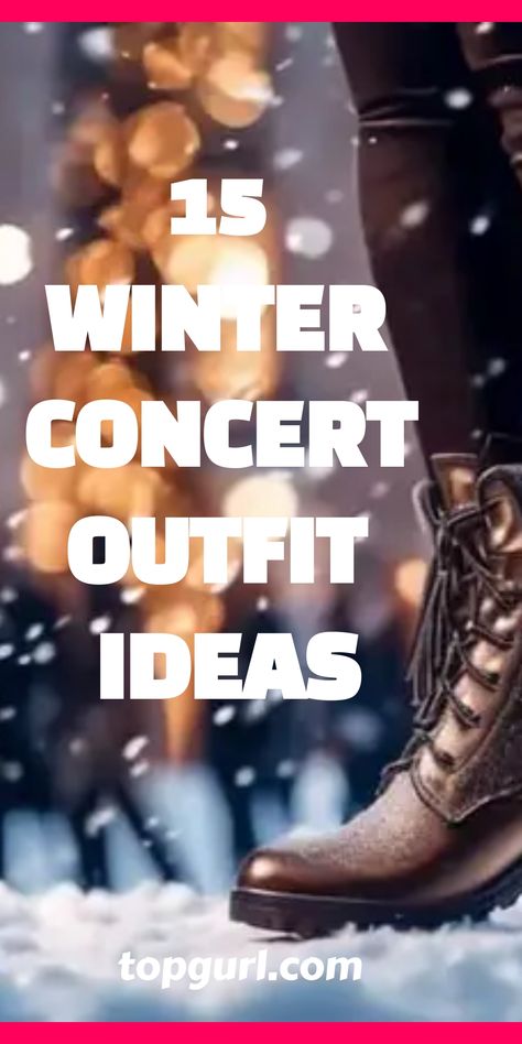 Keep your concert style game strong with these winter outfit ideas that promise warmth and wow – find out how to stand out. Winter Outfits For Concerts Night, Outfit Ideas For Concert Night Winter, Winter Theater Outfit, Winter Music Festival Outfit, Winter Concert Outfit Night Cold, Winter Concert Outfit Ideas, Winter Party Outfit Night Cold, Festival Outfits Winter, Concert Outfit Winter Night