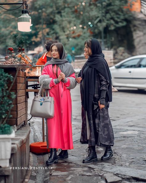 Tehran Street Style, Seapunk Fashion, Iu Fashion, Iranian Beauty, Girl Boss Style, Iranian Fashion, Street Hijab Fashion, Persian Fashion, Iranian Women