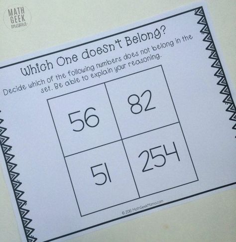 Math Talk Activities, Math Sets, Thinking Classroom, Morning Challenge, Math Talks, Math Enrichment, Logical Reasoning, Number Talks, Math 5