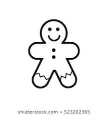 Gingerbread Man Tattoo Ideas, Gingerbread Man Tattoo, Gingerbread Outline, Gingerbread Tattoo, Man Tattoo, Cookie Images, Bread Man, Christmas Smell, Outline Images