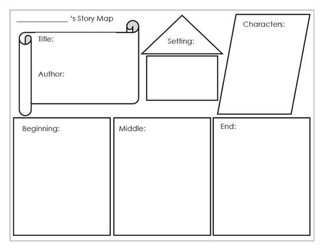 Story Outline Template, Story Map Template, Note Taking Strategies, Back To School Worksheets, Map Worksheets, 2nd Grade Reading, First Grade Reading, Reading Response, Story Map