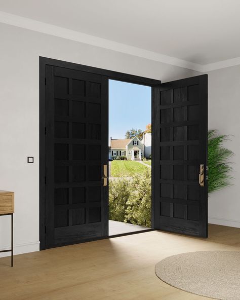 Double doors interior