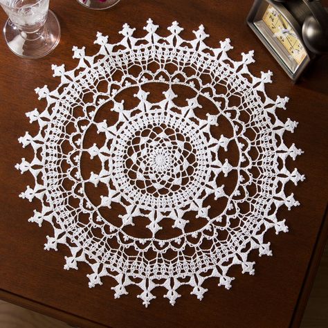 Free crochet doily patterns table runners