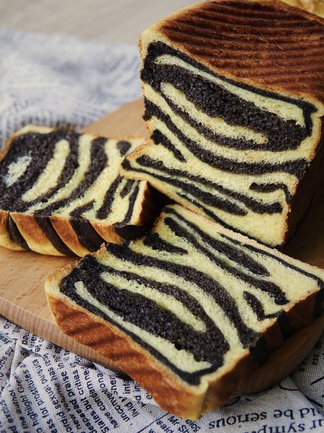 RECIPES - The Bakeanista Charcoal Bread, Coconut Loaf Cake, Soft Bread Recipe, Tiger Bread, Hokkaido Milk Bread, Orange And Chocolate, High Protein Flour, Bread Ideas, Bread Soft