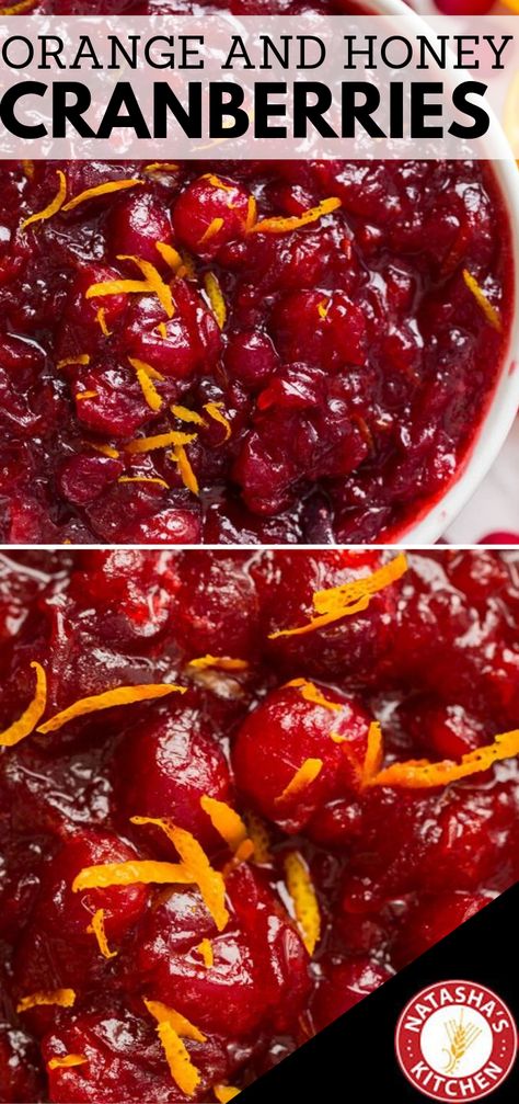 This cranberry sauce is infused with orange and cinnamon and sweetened with honey. It has real cranberry texture, unlike what you get out of a can. This one is bursting with bites of sweet, tangy cranberries. Make this once and you’ll quickly realize store-bought is no match for homemade cranberry sauce! #cranberrysauce #homemaderecipes #cranberries #sidedish Orange Sauce Recipe, Best Cranberry Sauce, Easy Cranberry Sauce, Cranberry Orange Sauce, Orange And Cinnamon, Jellied Cranberry Sauce, Homemade Cranberry Sauce, Cranberry Relish, Cranberry Sauce Recipe