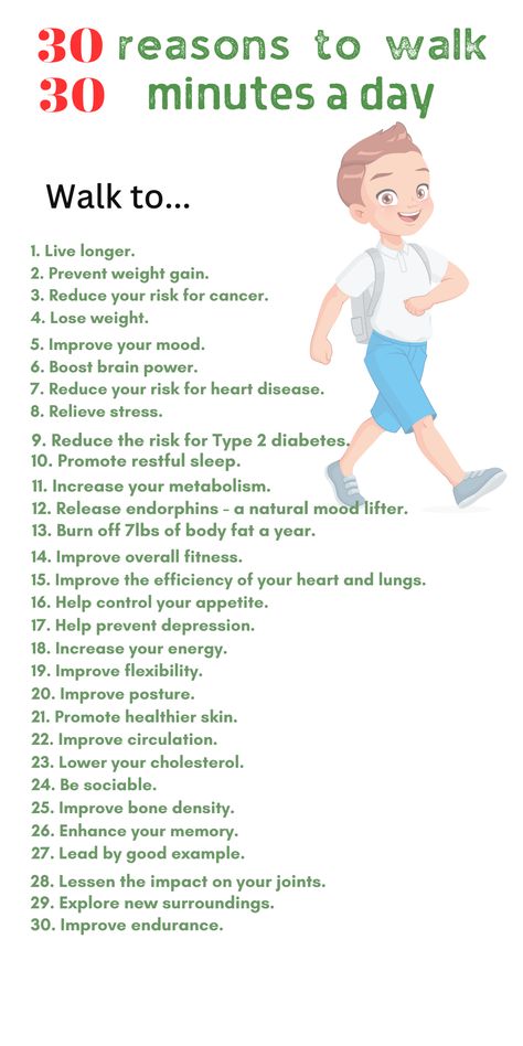 Walking 30 Minutes A Day Results, Walking To Lose Belly, Walking Ideas, Walking Benefits, Benefits Of Walking Daily, Health Benefits Of Walking, Walking For Health, Benefits Of Walking, Basic Workout