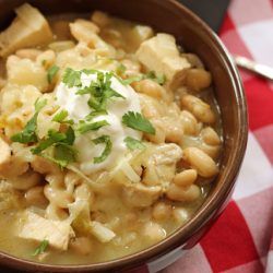 Easy White Bean Chicken Chili, Chili With White Beans, Chicken And White Beans, White Bean Chicken Chili, White Bean Chili, White Chili, Cooking Dried Beans, Easy Freezer Meals, Chicken Chili Recipe