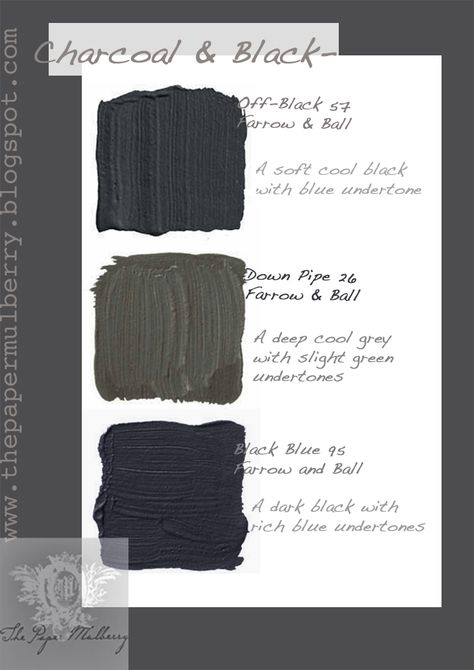 The Paper Mulberry: Exterior Paint Shades - Part 2 Exterior Shutter Colors, Exterior Shades, Shutter Colors, Paper Mulberry, Exterior Paint Colors For House, Shutters Exterior, Farrow And Ball, Casa Exterior, French Grey