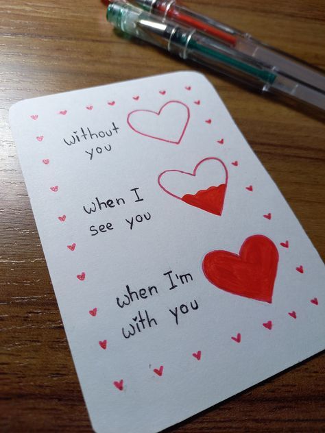 Cute Diys For Boyfriend Valentines Day, Cute 1 Month Anniversary Cards, Cute Poster Ideas For Boyfriend, Quotes For Scrapbook Boyfriend, Creative Love Notes For Him, Cute Ways To Write Letters To Boyfriend, Craft For Boyfriend Anniversary, Cute Notes For Your Bf, Diy Love Letters For Him Ideas