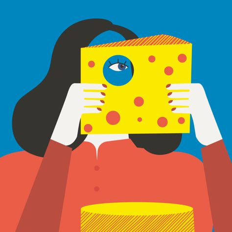 Finding the cheese that speaks to you – Experience Magazine Cheese Graphic Design, Cheese Character, Yummy Illustration, Cheese Illustration Design, Cheese Graphic Illustration, Cheese Logo, Chocolate Illustration, Cheese Illustration, Cheese Cartoon