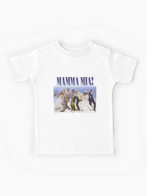 "Mamma Mia Cast Poster" Kids T-Shirt for Sale by Candice-Iva | Redbubble Mamma Mia Cast, Favorite Color, Kids Tshirts, It Cast, For Sale, T Shirt, Gifts