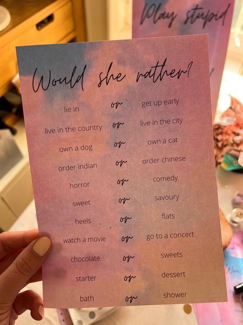 Taylor Swift Themed Birthday Party 13, Bachelorette High Tea, Lover Taylor Swift Party Ideas, 30th Birthday Taylor Swift Theme, Lover Era Birthday Party, Taylor Swift Eras Bachelorette, Taylor Swift Themed Party Games, Lover Era Bachelorette Party, Lover Taylor Swift Birthday Party