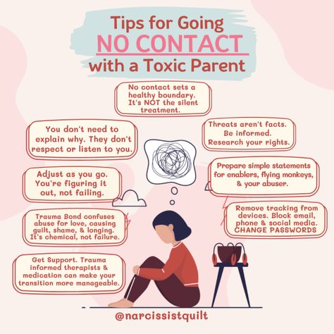 Tips for Going “No Contact” with a Toxic Parent | CPTSDfoundation.org Going No Contact, Toxic Parent, Care For Yourself, Toxic Parents, Choose Your Own Adventure, Narcissistic Parent, Toxic Family, No Contact, Set Boundaries