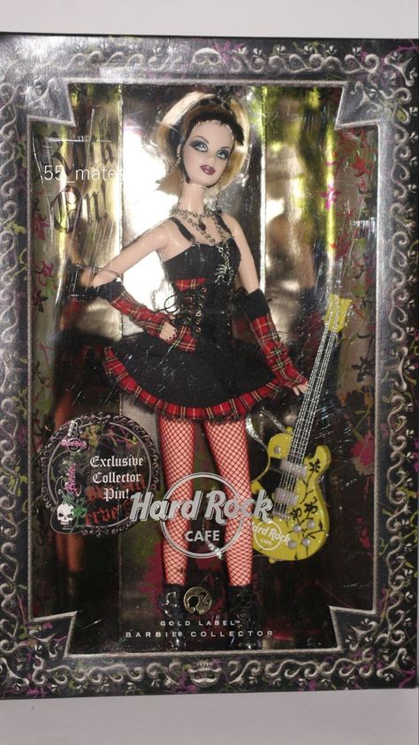 Collection Barbie Dolls, Rock Star Barbie, Punk Rock Barbie, Alt Barbie, Rocker Barbie, Rock Barbie, Emo Barbie, Punk Barbie, Goth Barbie