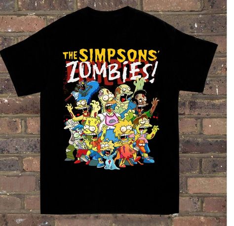 The Simpsons Zombies T-shirt Simpsons Shirt, Simpsons T Shirt, Zombie T Shirt, The Simpsons, T Shirt Design, Zombie, Gum, France, My Style