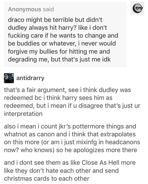 Harry Potter The Dursleys, Harry And Dudley, Harry Potter Dursleys, Dudley Dursley, The Dursleys, Magical Stuff, Harry Potter Headcannons, Harry Potter Funny, Harry Potter Memes