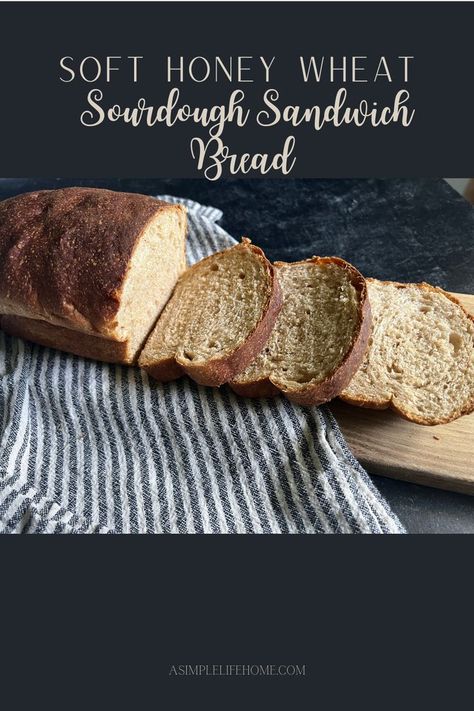 soft honey wheat sourdough sandwich bread on a wood cutting board with a ticking stripe linen.
#sourdoughbread #honeywheatsourdoughsandwichbread #wheatsourdoughsandwichbread #sourdoughsandwichbread #sourdoughrecipes #recipe #sourdough #sandwichbread #fermentedbread #honeywheatbread #foodie #madefromscratch #breadrecipes Sourdough Honey Wheat Sandwich Bread, Sourdough Discard Honey Wheat Bread, Honey Whole Wheat Sourdough Bread, Sourdough Honey Wheat Bread, Honey Wheat Sourdough Sandwich Bread, Sourdough Wheat Sandwich Bread, Honey Wheat Sourdough Bread, Quick Sandwich Bread, Sourdough Sandwich Recipes