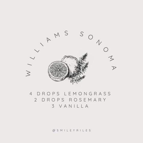 Williams Sonoma Diffuser Blend, Essential Oil Diy, Simmer Pots, Essential Oil Diffuser Blends Recipes, Young Living Essential Oils Recipes, Essential Oils Guide, Essential Oils Health, Yl Essential Oils, Essential Oil Diffuser Recipes