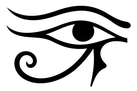 Eye of Horus Tattoo and Meaning - Any Tattoos Egyptian Eye Tattoo, Egyptian Eye Symbol, Eye Of Ra Tattoo, Eye Of Horus Tattoo, Egyptian Eye Tattoos, Horus Tattoo, Small Wave Tattoo, The Eye Of Horus, Egyptian Eye