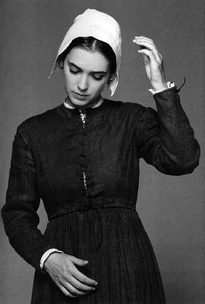 Puritan Dress, Winona Forever, 17th Century Fashion, The Crucible, Salem Witch Trials, The Scarlet Letter, Witch Trials, Salem Witch, Winona Ryder