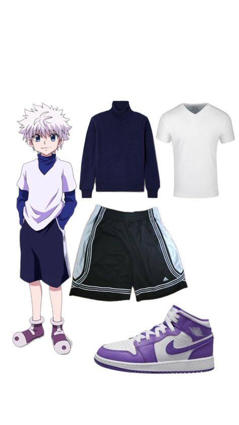 Hxh Costume, Killua Costume, Cosplay Outfits, Cute Everyday Outfits, Everyday Outfits, Halloween Costumes, Halloween