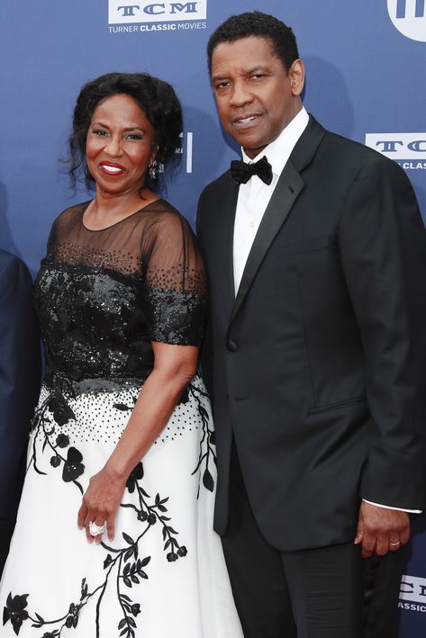 Denzel Washington Dedicates Life Achievement Award to His Wife: 'I Wouldn't Survive' Without Her Black Celebrity Couples, White Celebrities, 35th Wedding Anniversary, Michael Ealy, Turner Classic Movies, Film Institute, Black Celebrities, Famous Couples, Denzel Washington