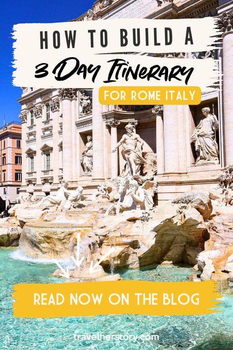 How to Build a 3 Day Itinerary for Rome Italy Best Food In Rome, Free Things To Do In Rome, Rome At Night, Rome Winter, 3 Days In Rome, Travel Rome, Visiting The Vatican, Rome Vacation, Things To Do In Rome