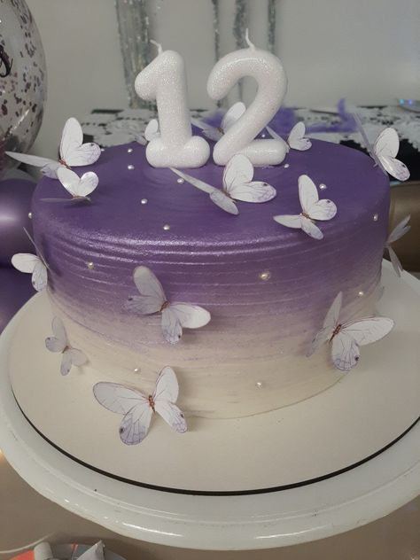 Purple Party, Maria Clara, 12th Birthday, Sofia, Birthday Parties, Birthday Cake, Cake, Purple, Birthday