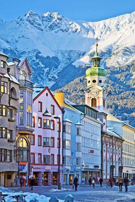 Austria Winter, Tirol Austria, Innsbruck Austria, Inspiring Places, Austria Travel, Innsbruck, Vacation Places, Travel Tours, Reykjavik