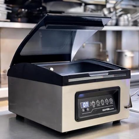 SousVideTools | Senses 300 Deep Chamber Vacuum Sealer | Sous Vide Cooking | 30 cm Bag Sealing Bar | Food Vacuum Machine | Home and Commercial Use : Amazon.co.uk: Home & Kitchen Vacuum Machine, Bar Food, Sous Vide Cooking, Vacuum Sealer, Bars Recipes, Life Skills, Home Kitchen, Home Kitchens, Bar