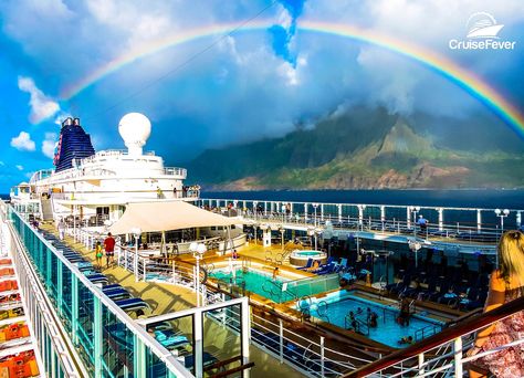 How we made an unaffordable dream cruise to Hawaii affordable by saving nearly $5,000. #cruise Cruise To Hawaii, Hawaiian Cruise, Hawaiian Cruises, Pride Of America, Princess Cruise Lines, Cruise Pictures, How To Book A Cruise, Visit Hawaii, Dream Cruise