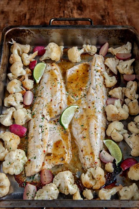 Maple Mustard Pickerel Pickerel Recipes, Fish Fillet Recipe, Mediterranean Recipes Healthy, Maple Mustard, Kitchen Ingredients, Fresh Dishes, Fish Recipes Healthy, Baking Tray, Hearty Meals