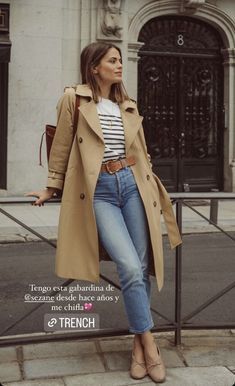 Trent Coat, Looks Jeans, Business Outfits Women, Coat Outfit, Stylish Work Outfits, Casual Chic Outfit, Fashion Mistakes, Casual Chic Style, Winter Fashion Outfits