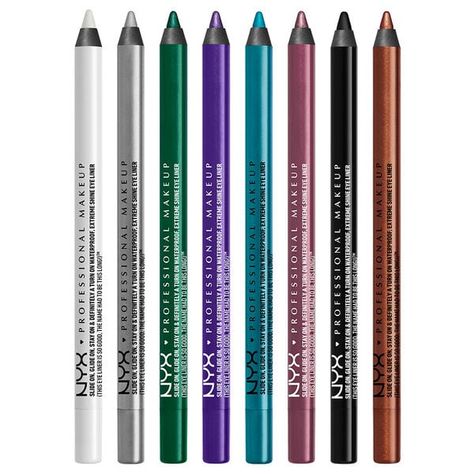 NYX Slide-On Eye Pencil How To Do Eyeliner, Waterproof Eyeliner Pencil, Eyeliner For Beginners, Concealer Palette, Nyx Makeup, Mascara Tips, Best Mascara, Eyeliner Pencil, How To Apply Mascara