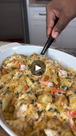 Facebook Crab And Shrimp Stuffed Shells, Shrimp Stuffed Shells, Lump Crab Meat Recipes, Seafood Stuffed Shells, Shrimp Stuffed, Stuffed Shells Ricotta, Seafood Boil Recipes, Crab Stuffed Shrimp, Seafood Pasta Recipes