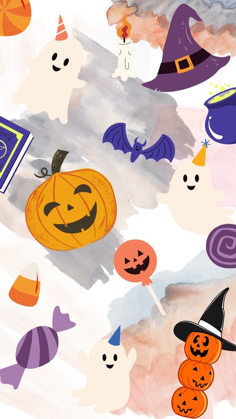 Halloween wallpaper Halloween Wallpaper Cute, Halloween Wallpapers, Halloween Wallpaper, Kids Rugs, For Kids, Wallpapers, Halloween, Quick Saves