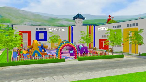 Daycare Room Design, Daycare Setup, Five Senses Preschool, Diy Kids Playground, Preschool Playground, Daycare Rooms, Senses Preschool, Kindergarten Decorations, Preschool Designs