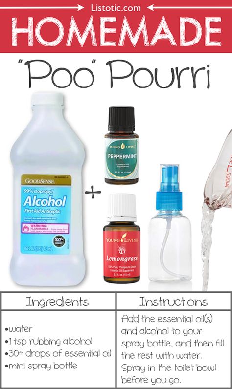 Poo Spray, Homemade Cleaning Supplies, The Whoot, Homemade Cleaning Solutions, Homemade Cleaners, Poo Pourri, Homemade Cleaning Products, Homemade Cleaning, Young Living Oils