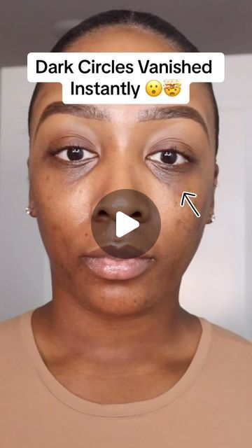 Kristen Green on Instagram: "Dark circles Vanished Instantly 😮🤯   After using the @elfcosmetics Putty Color Correcting Eye Brightner.   Makeup used in video👇🏾   @elfcosmetics Putty Color Correcting Eye Brightner Shade Rich   #darkcircles #darkcirclesundereyes #makeuphack" Dark Circles Under The Eyes Remedies, Under Eye Dark Circles, Dark Under Eye Circles, Dark Circles Makeup, Dark Eye Circles, Under Eye Puffiness, Beauty Corner, Color Correcting, Dark Circles Under Eyes