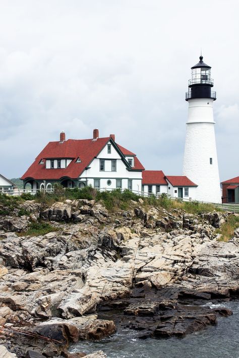 Day Trip From Boston, Maine Portland, Maine Aesthetic, Day Trips From Boston, Maine Coastline, Cape Elizabeth Maine, Maine Beaches, Nautical Aesthetic, Maine Living