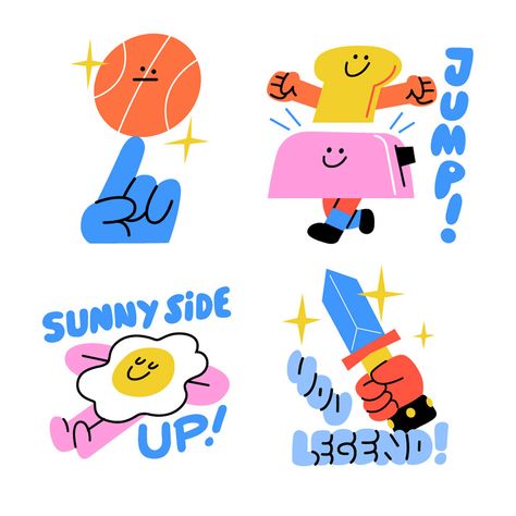 Juan Molinet - Snapchat Stickers Snapchat Stickers, Graphisches Design, 카드 디자인, Art And Illustration, Fun Stickers, Graphic Design Illustration, Character Illustration, App Design, Graphic Illustration