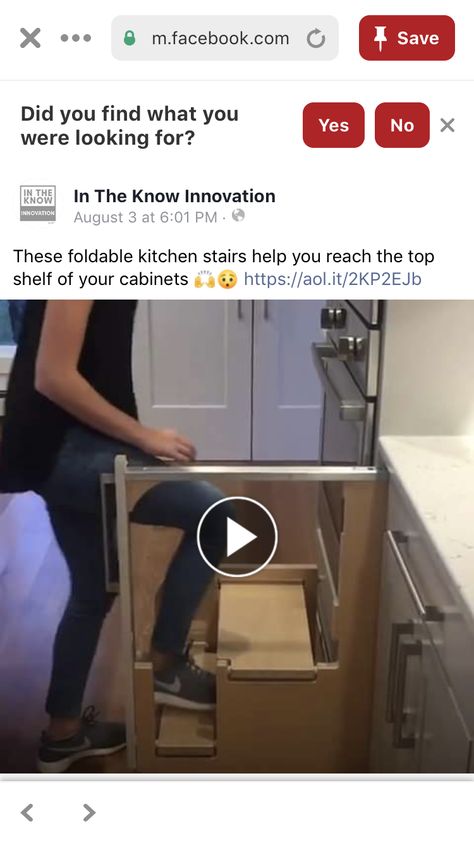 Pull Out Step Stool Kitchen, Kitchen Cabinet Built In Step Stool, Hidden Step Stool Kitchen, Kitchen Step Ladder, Folding Attic Stairs, Kitchen Pullout, Kitchen Stairs, Stairs In Kitchen, Kitchen Ladder