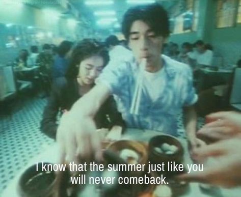 1995 Quotes, Fallen Angel Aesthetic, Fallen Angels 1995, Wong Kar Wai, 26 Jan, Pretty Movie, Cinema Quotes, Movies Quotes Scene, Fallen Angels