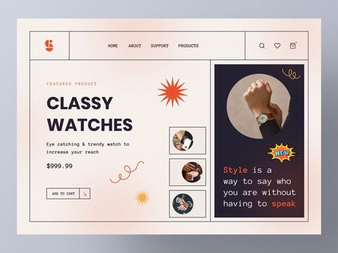 Retro Web Header Exploration 🔥🔥 by Soumitro Sobuj 💯🔥 for Twinkle on Dribbble Webdesign Portfolio, Web Header, 블로그 디자인, Minimalist Web Design, Ui Design Trends, Web Portfolio, Web Trends, 광고 디자인, Trends For 2024